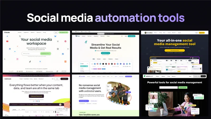 Top 10 Social Media Automation Tools in 2026 cover image