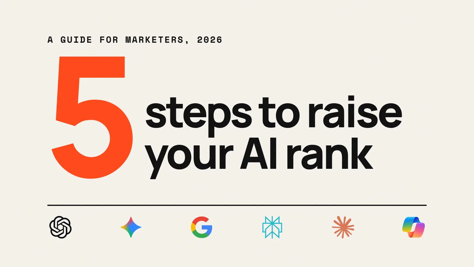 5 Most Important Steps to Improve Your Site's AI Rank